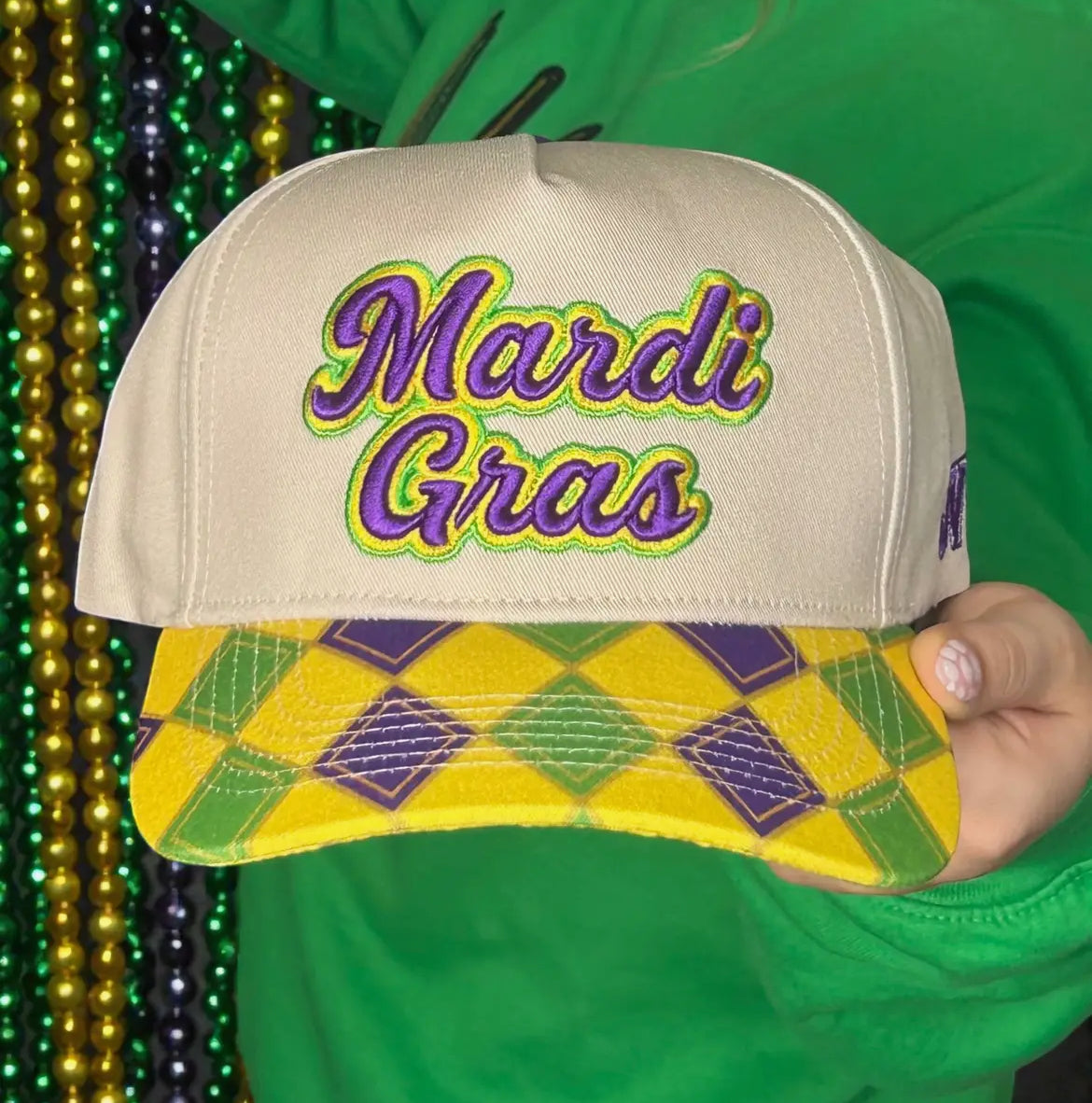 Mardi Gras Trucker Hat