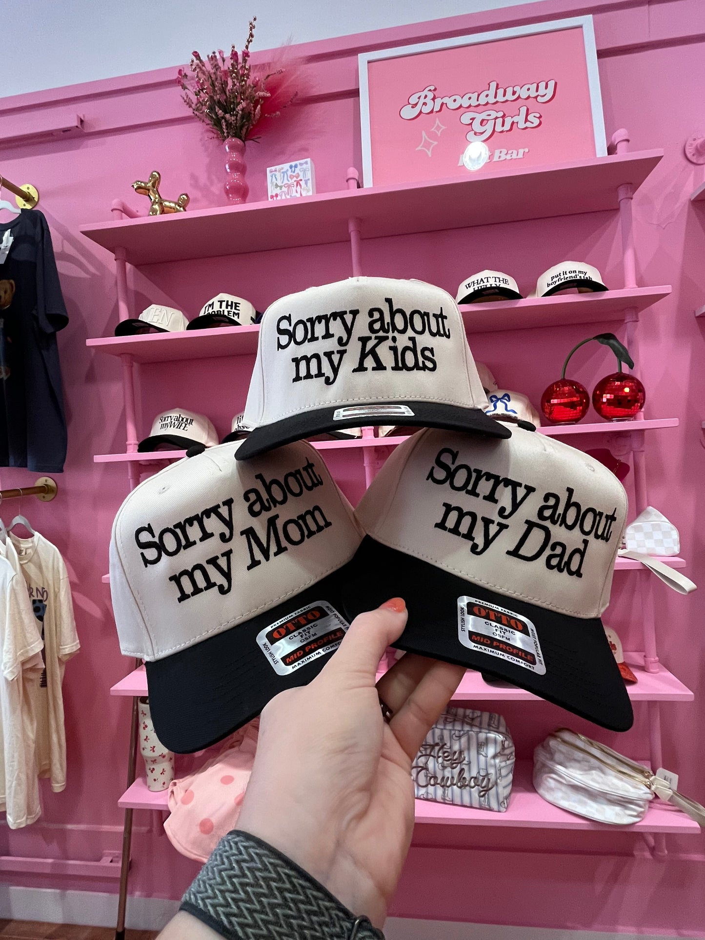 Sorry about my…