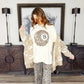 Oversized Ribbon Sweater Cardigan