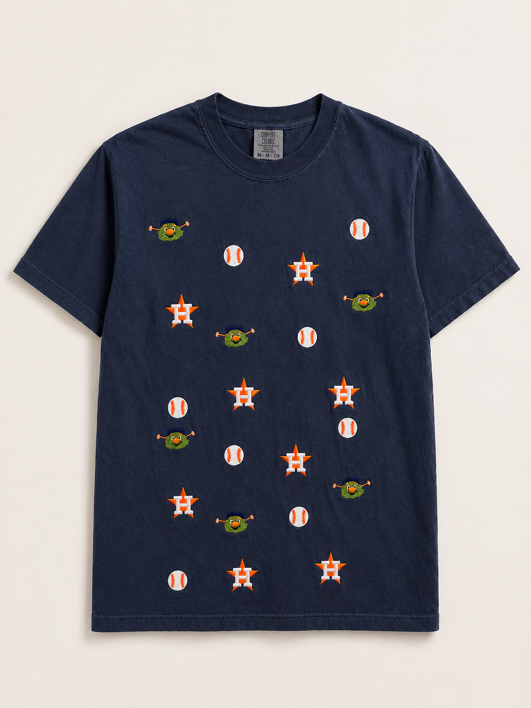 Embroidered Astros tee